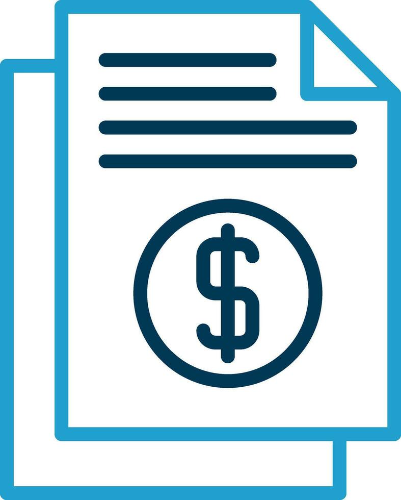 Invoice Vector Icon Design