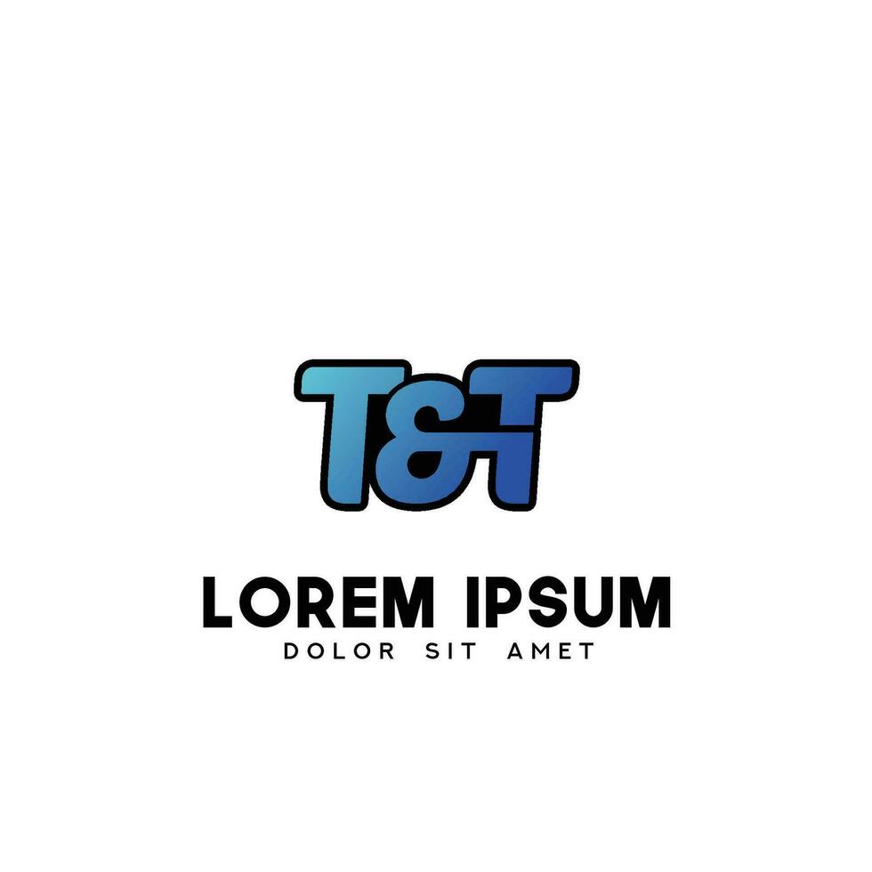 TT Initial Logo Design Vector