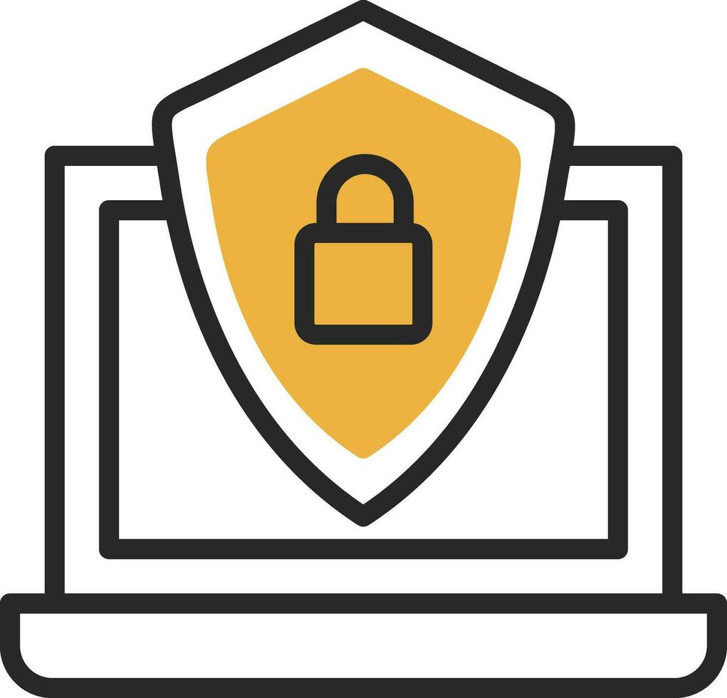 System Security Vector Icon Design