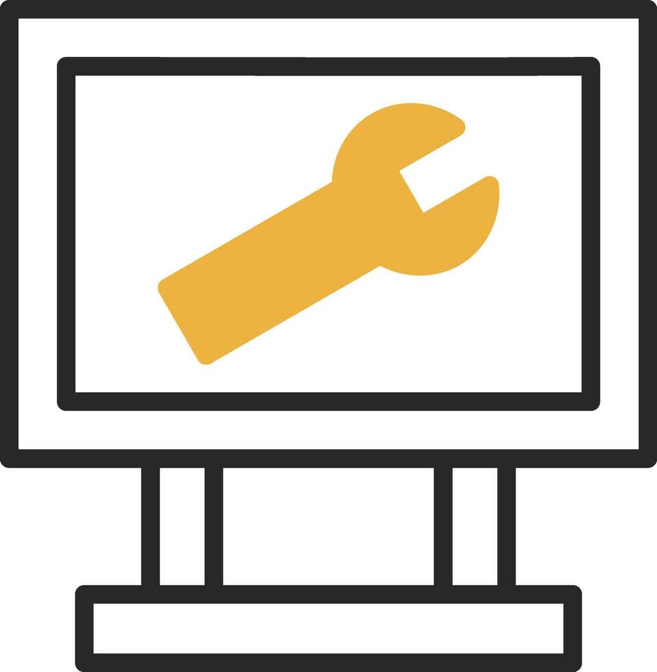 IT Helpdesk Vector Icon Design