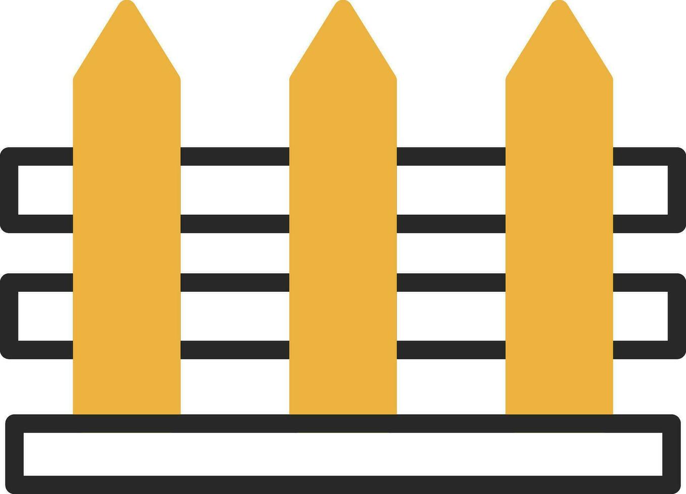 Fence Vector Icon Design