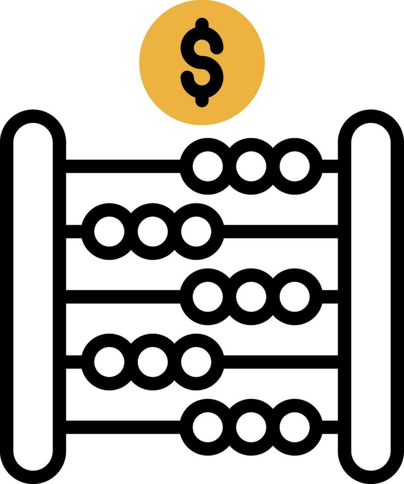 Abacus Vector Icon Design