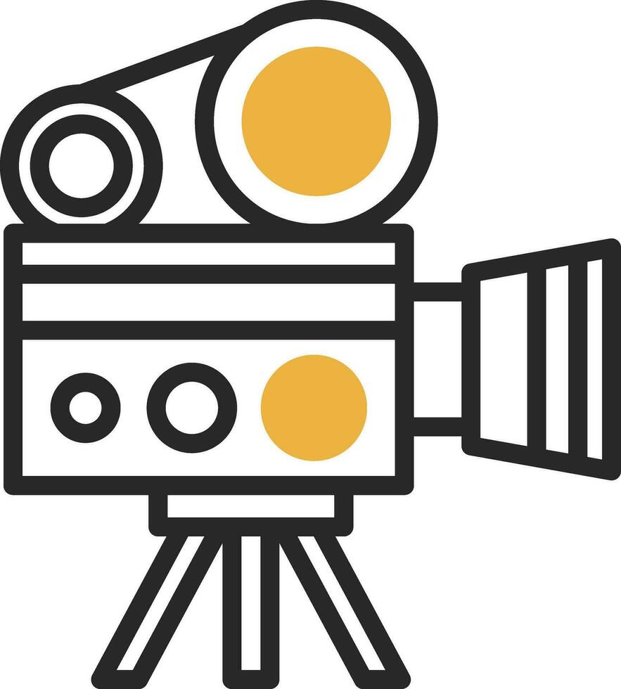 diseño de icono de vector de cámara de video