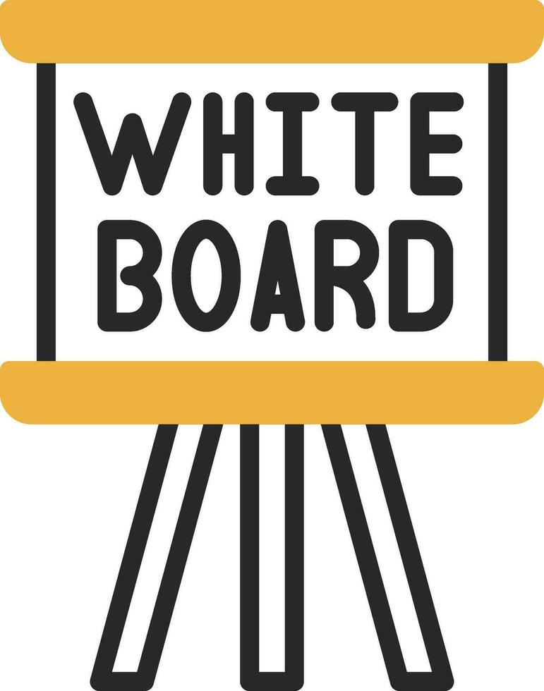 Whiteboard Vector Icon Design