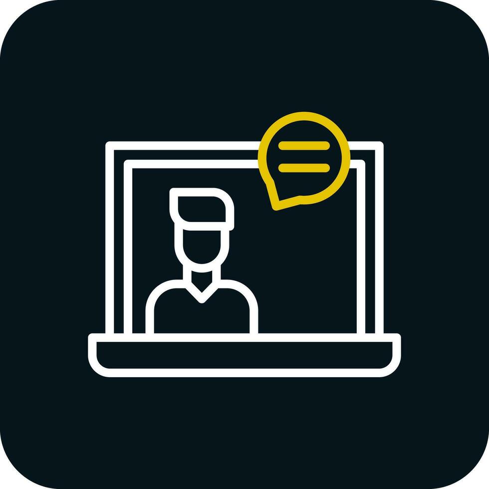 Online learning Vector Icon Design