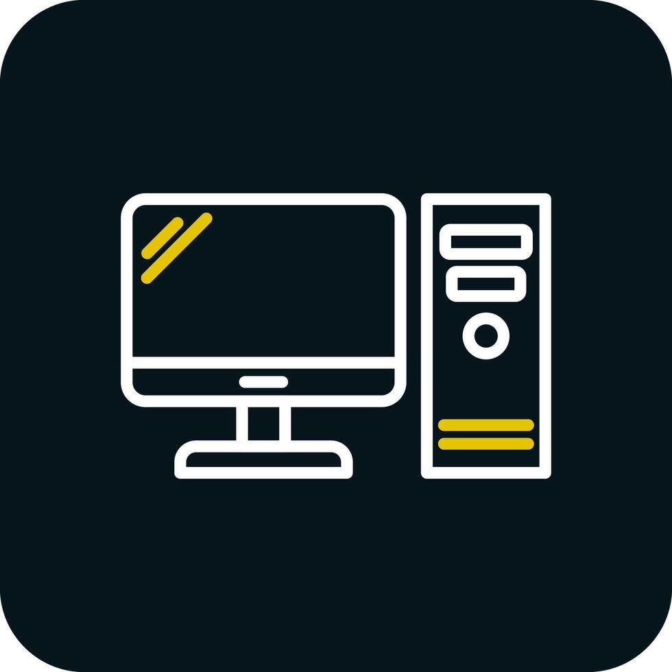 Computer Vector Icon Design