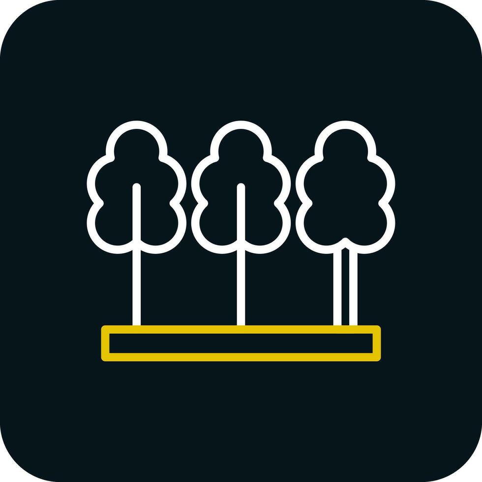 Trees Vector Icon Design