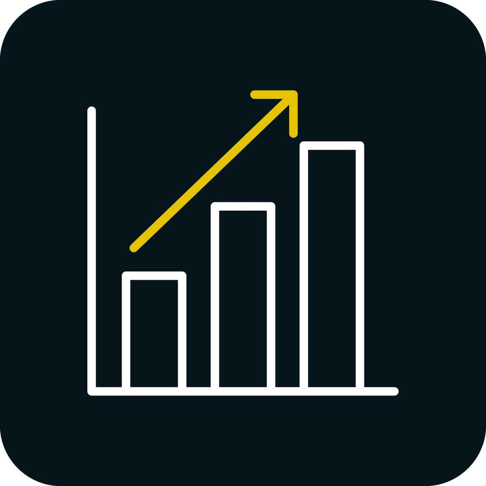 Bar chart Vector Icon Design
