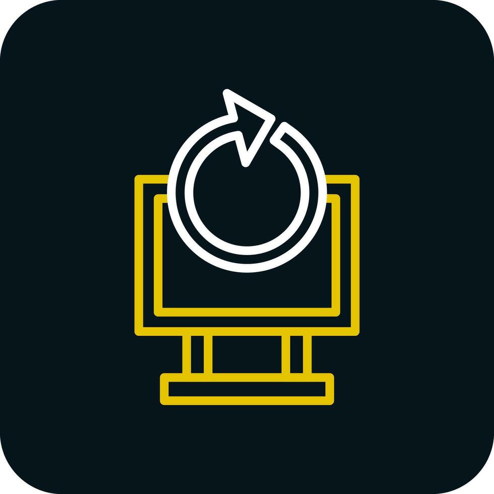 Data Recovery Vector Icon Design