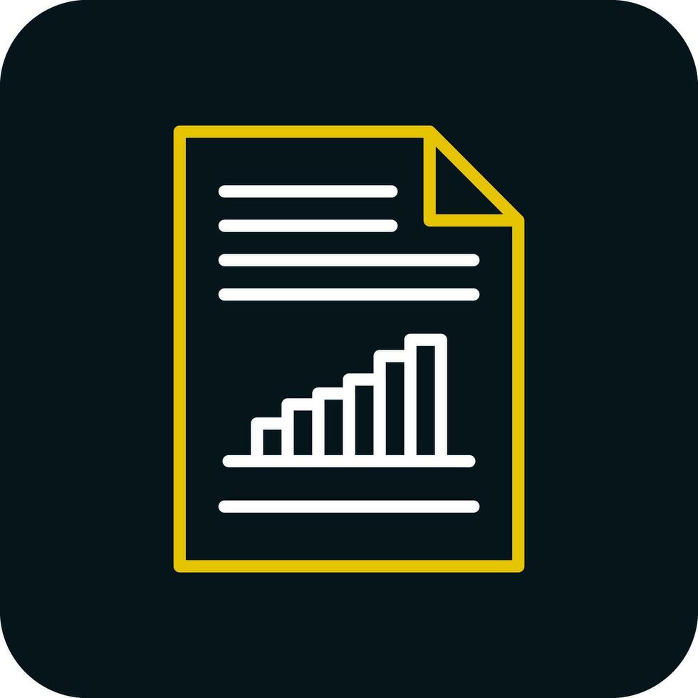 Bar Chart Vector Icon Design