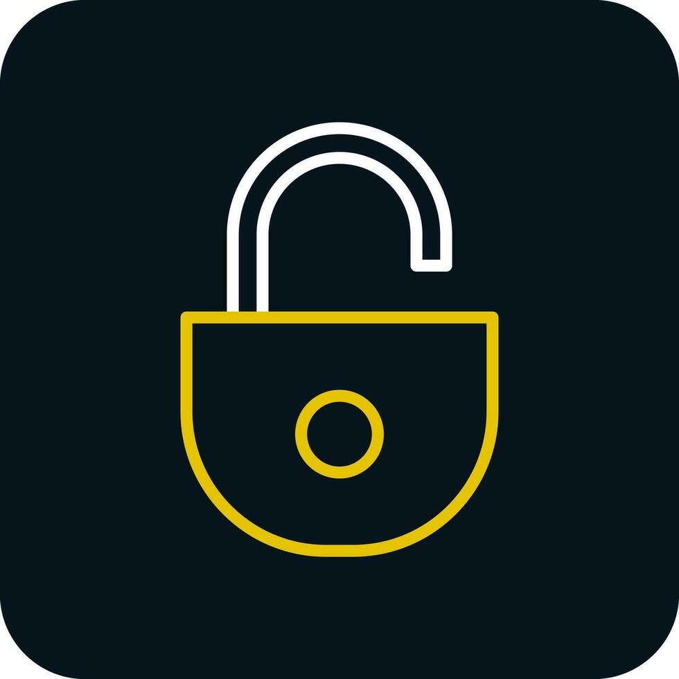 Unlock Vector Icon Design