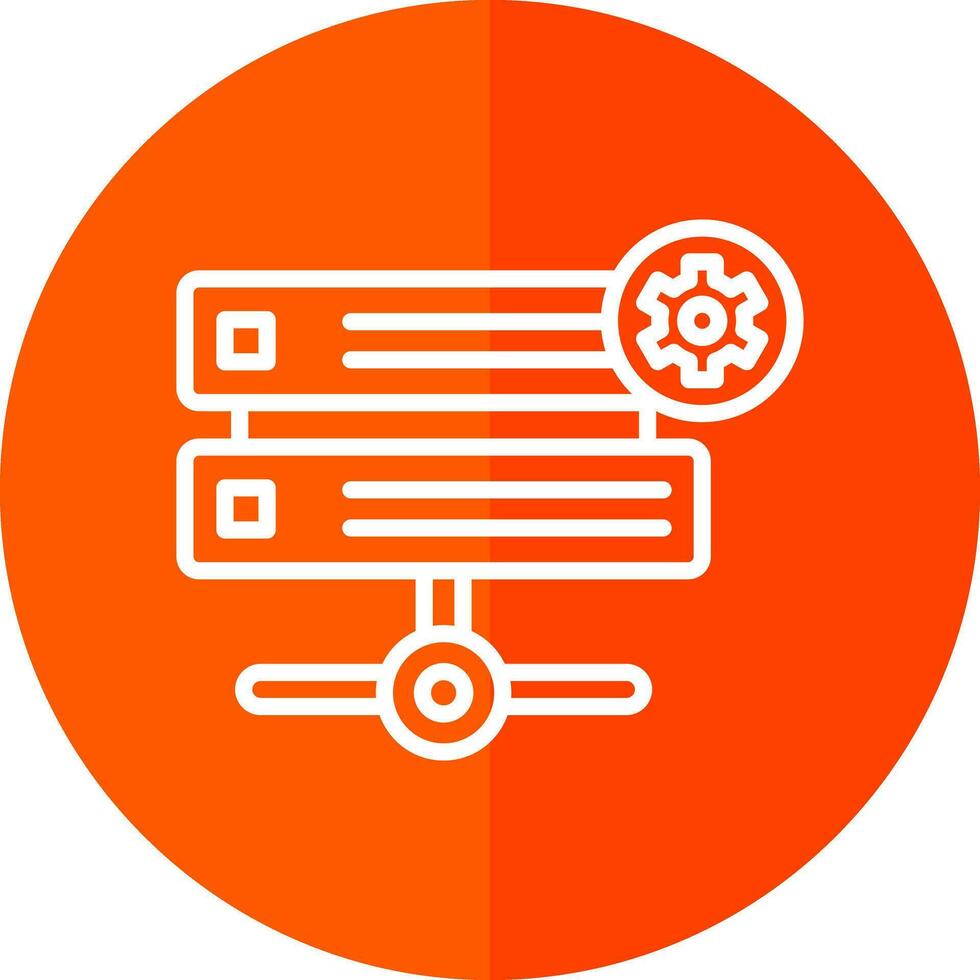 Hosting Vector Icon Design