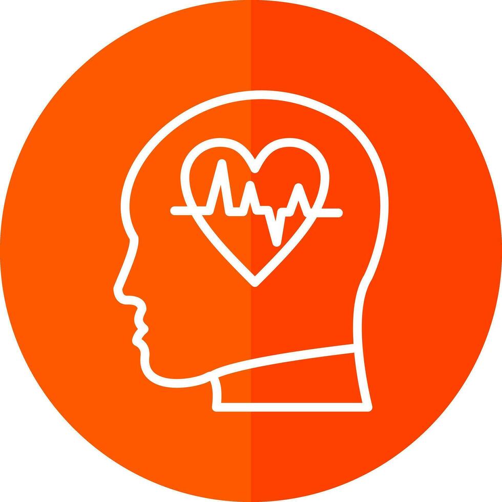 diseño de icono de vector de salud mental