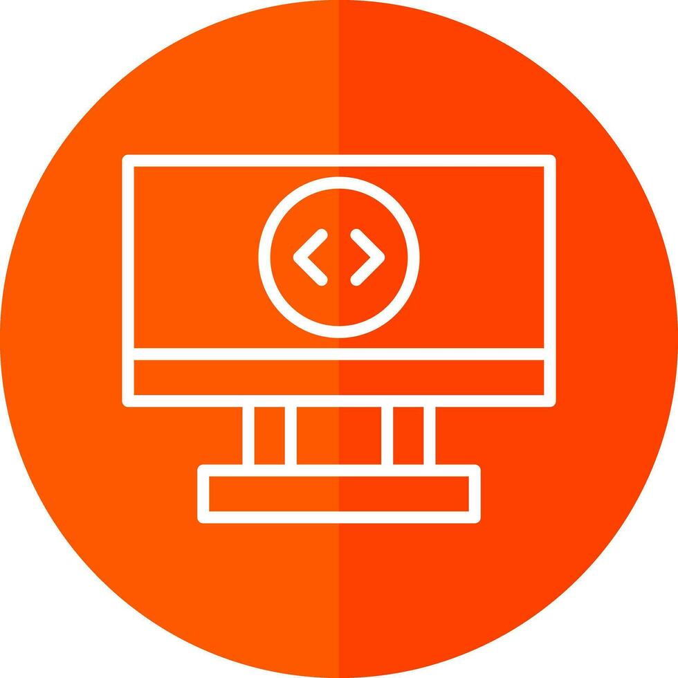 Remote Desktop Vector Icon Design