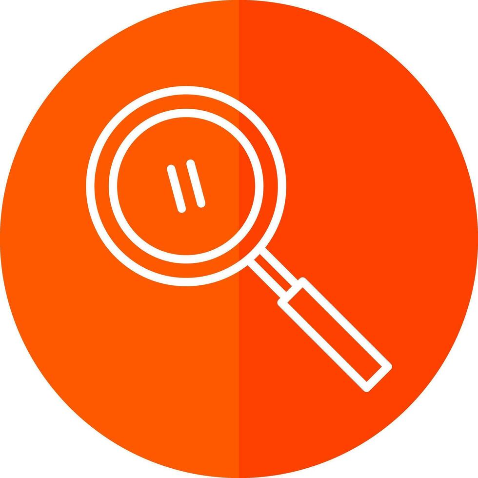 Magnifying glass Vector Icon Design