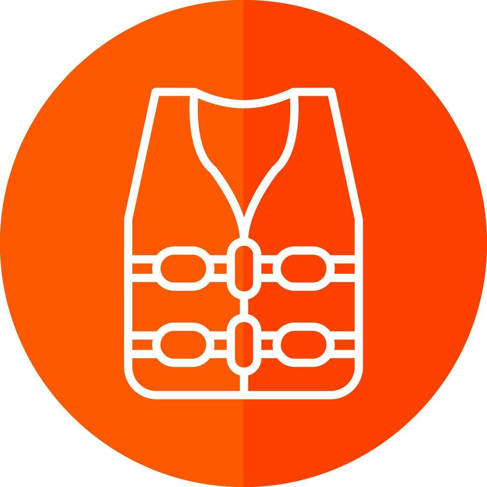 Life jacket Vector Icon Design