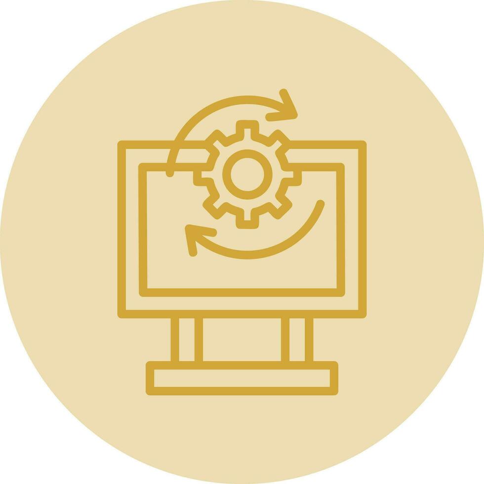 Software Update Vector Icon Design