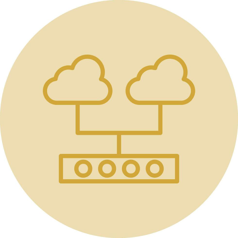 Cloud Support Vector Icon Design