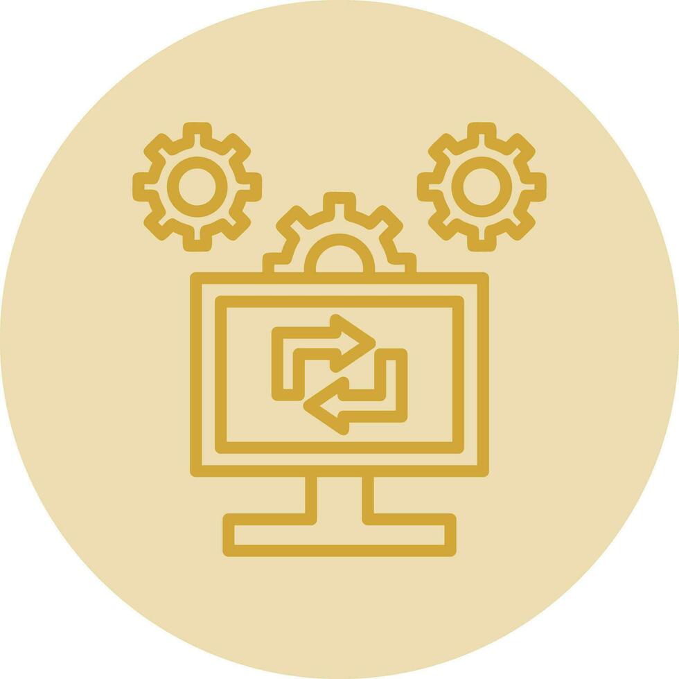 Software Configuration Vector Icon Design