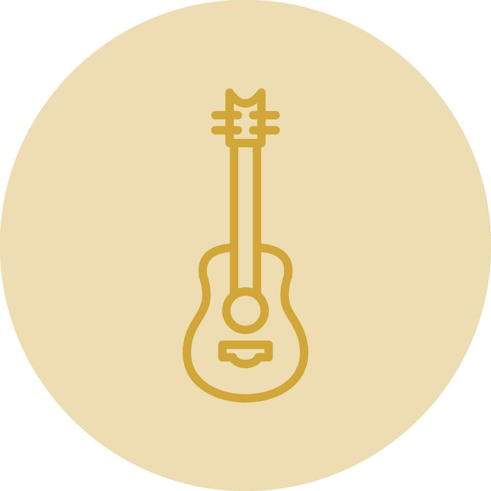 Guitar Vector Icon Design