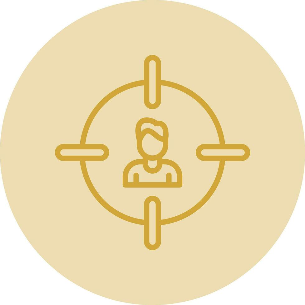 Target Audience Vector Icon Design