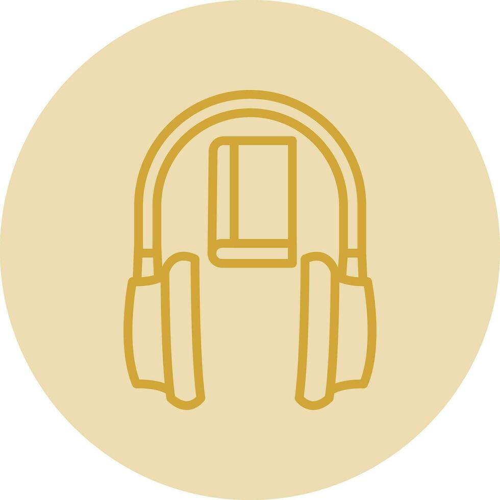 Audio book Vector Icon Design