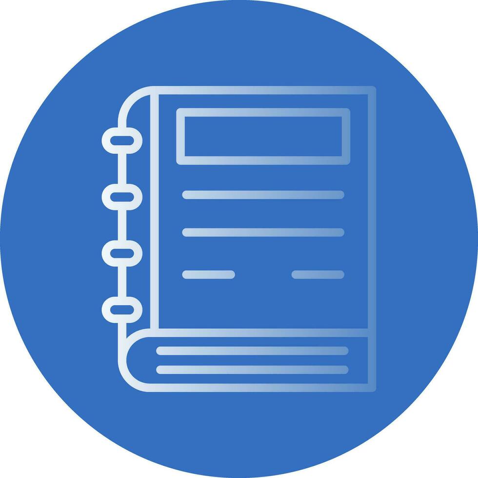 Book Vector Icon Design
