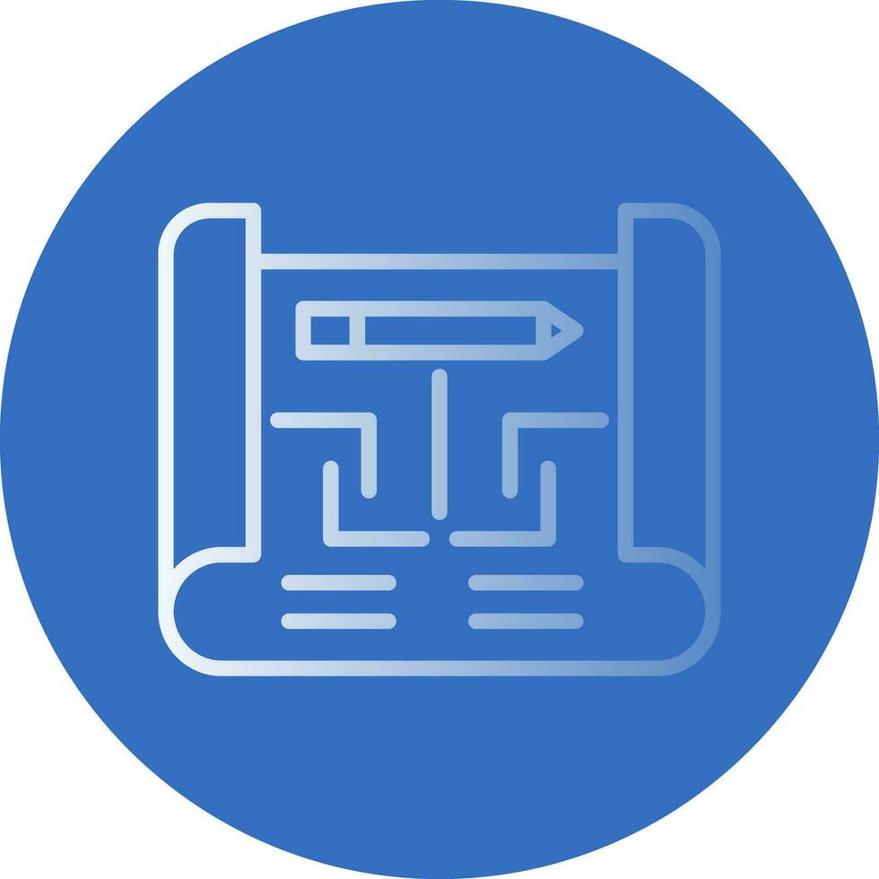 Blueprint Vector Icon Design