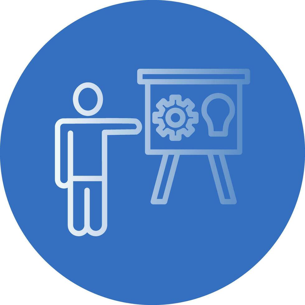Training Vector Icon Design