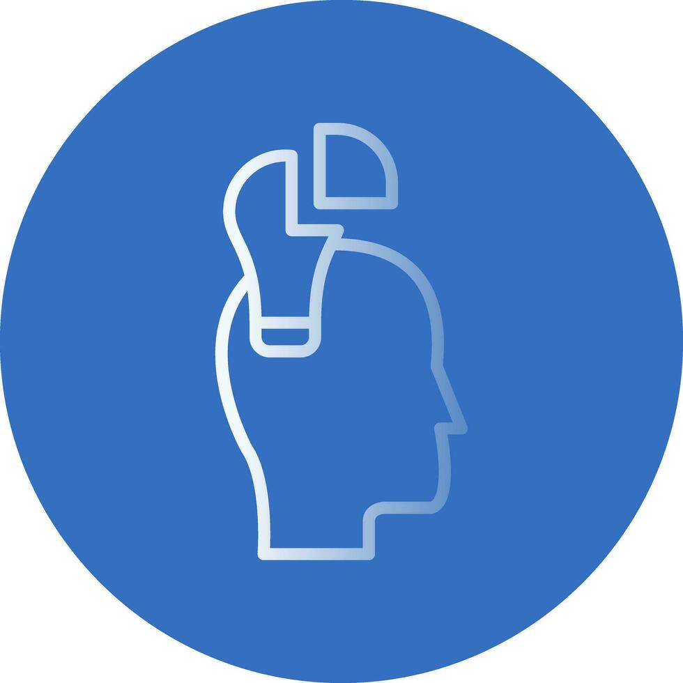 Problem solving Vector Icon Design