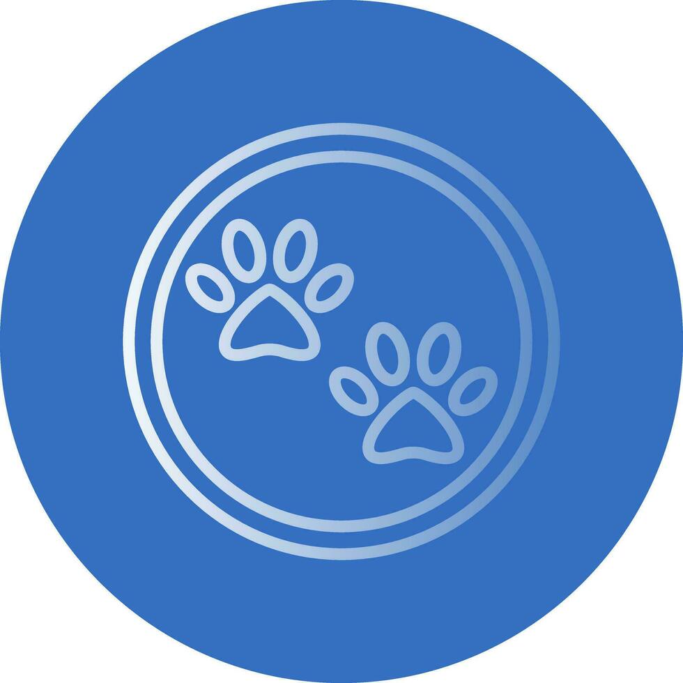 Paw print Vector Icon Design