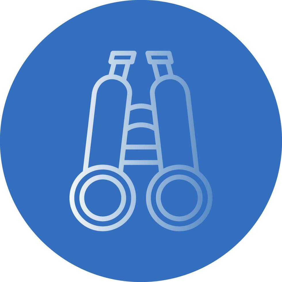 Binoculars Vector Icon Design