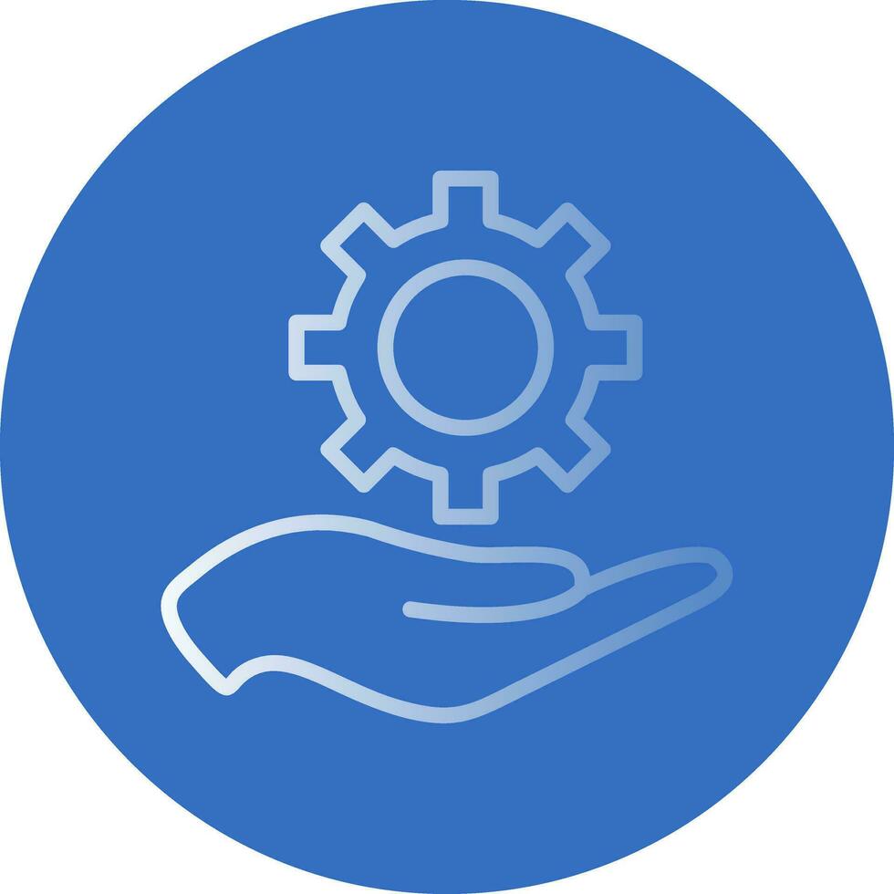 Technical Assistance Vector Icon Design