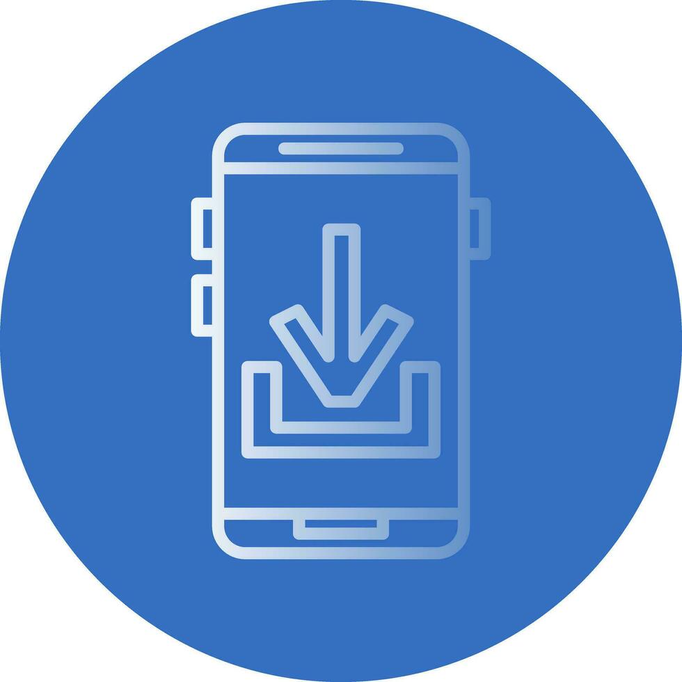 App Installation Vector Icon Design