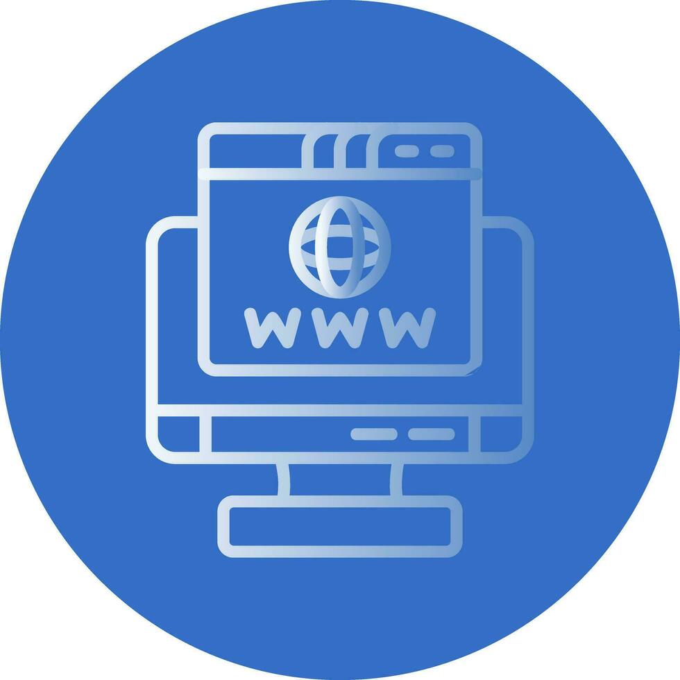 Domain Vector Icon Design