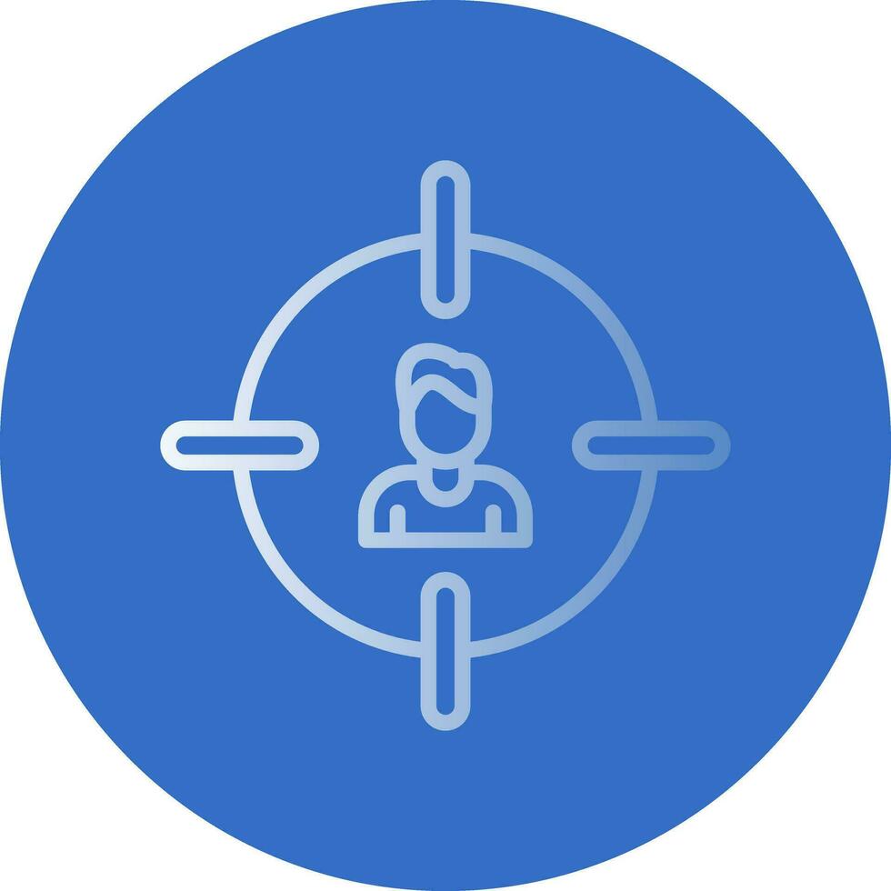 Target Audience Vector Icon Design