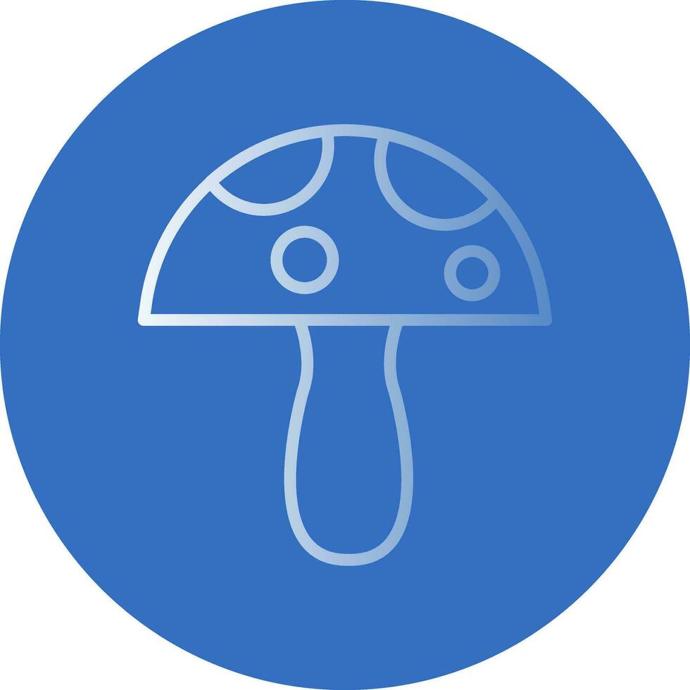 Toadstool Vector Icon Design