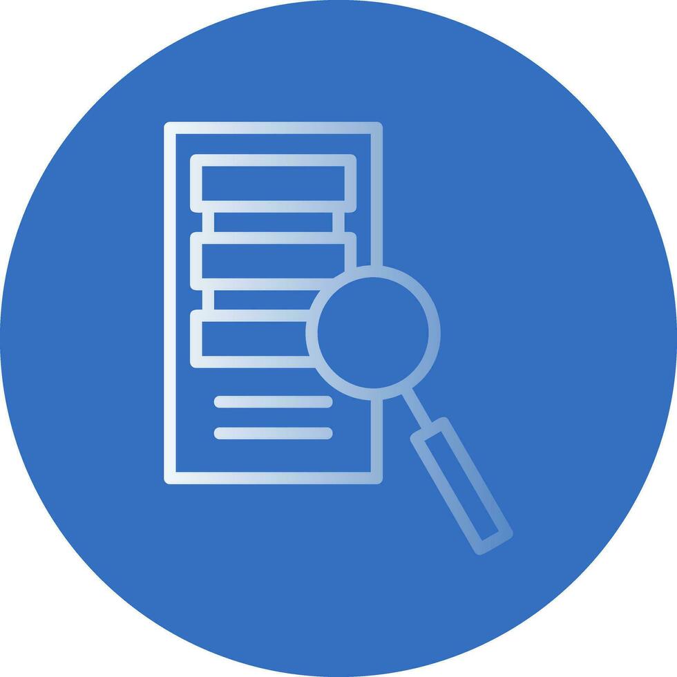 Data Integrity Vector Icon Design