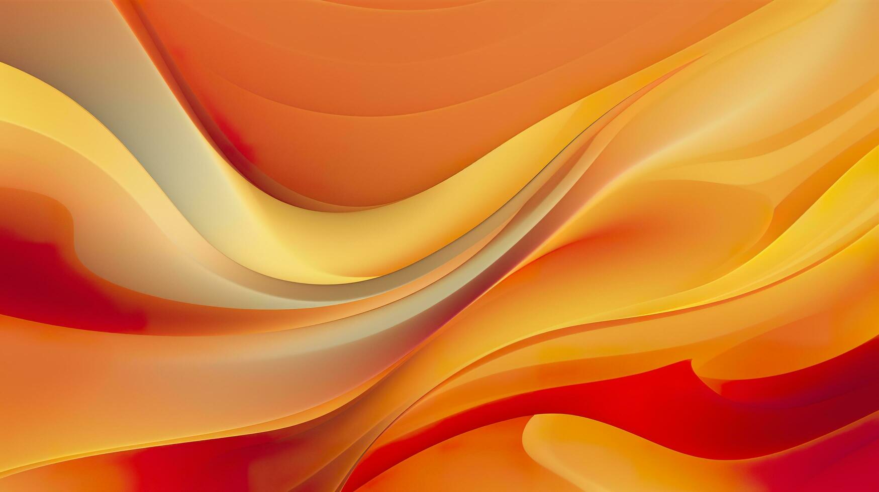 An Abstract Background in Organic Shapes and Colorful Gradients. AI Generative photo