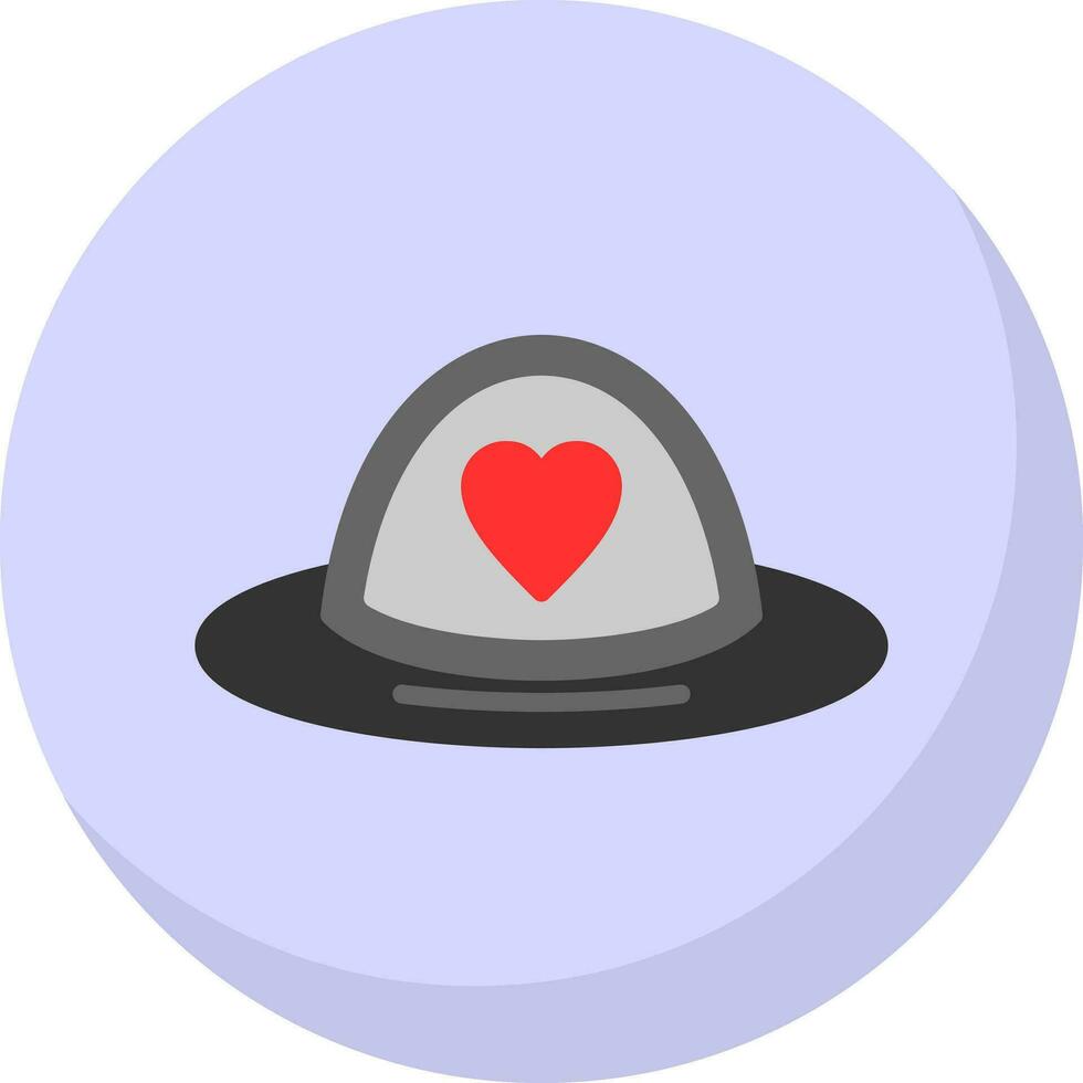 diseño de icono de vector de sombrero