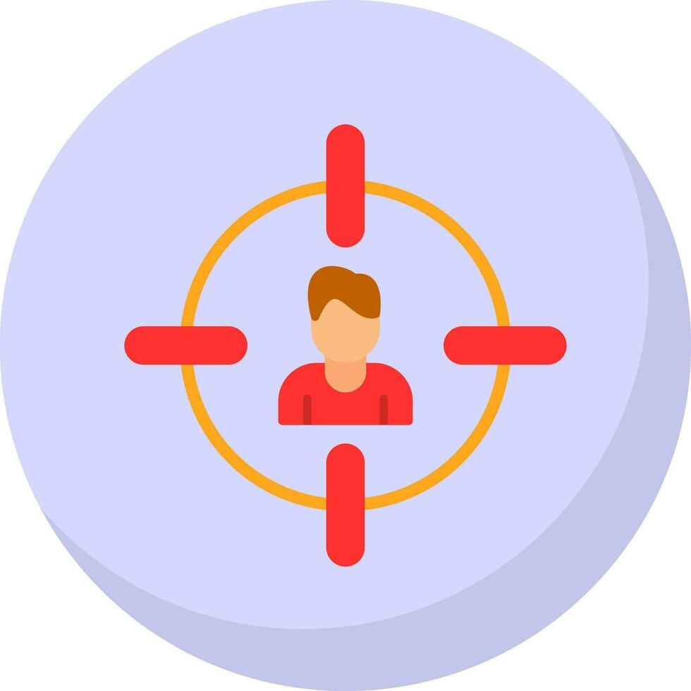 Target Audience Vector Icon Design