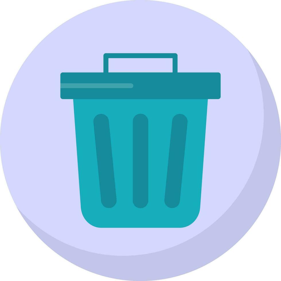 diseño de icono de vector de basura