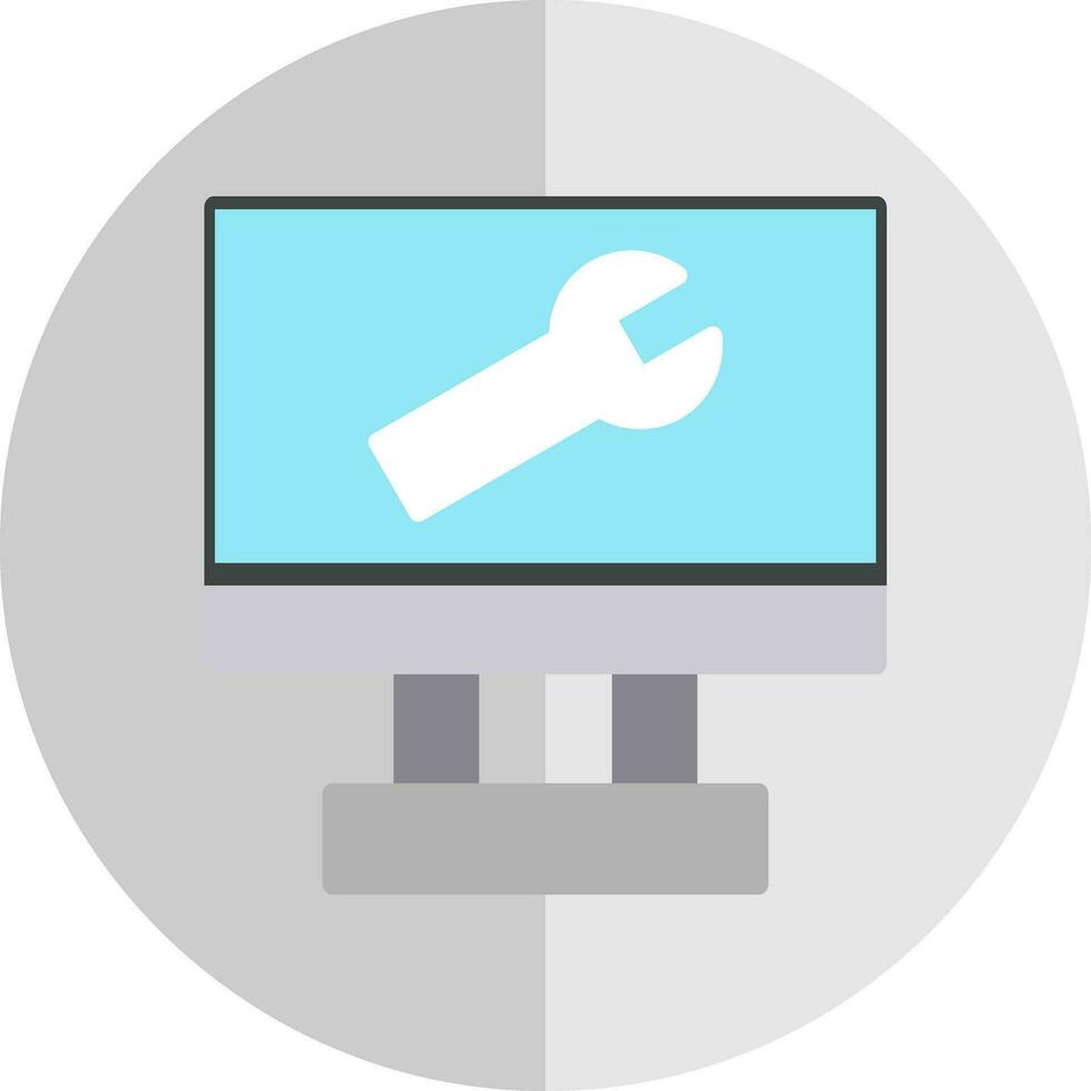 IT Helpdesk Vector Icon Design