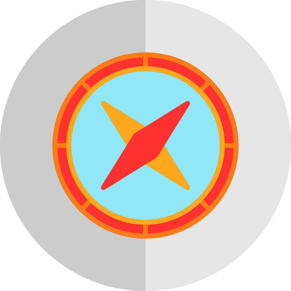 Compass Vector Icon Design