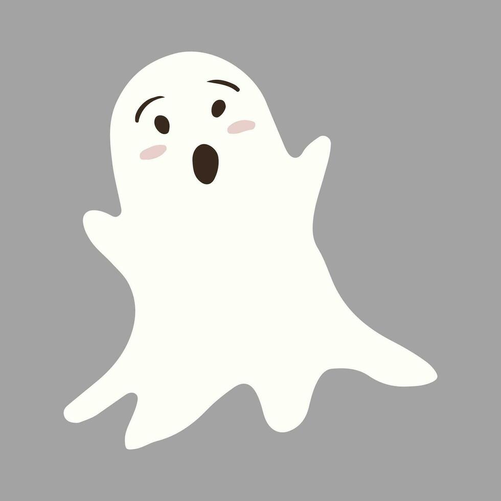 fantasma icono aislado en blanco antecedentes. vector ilustración