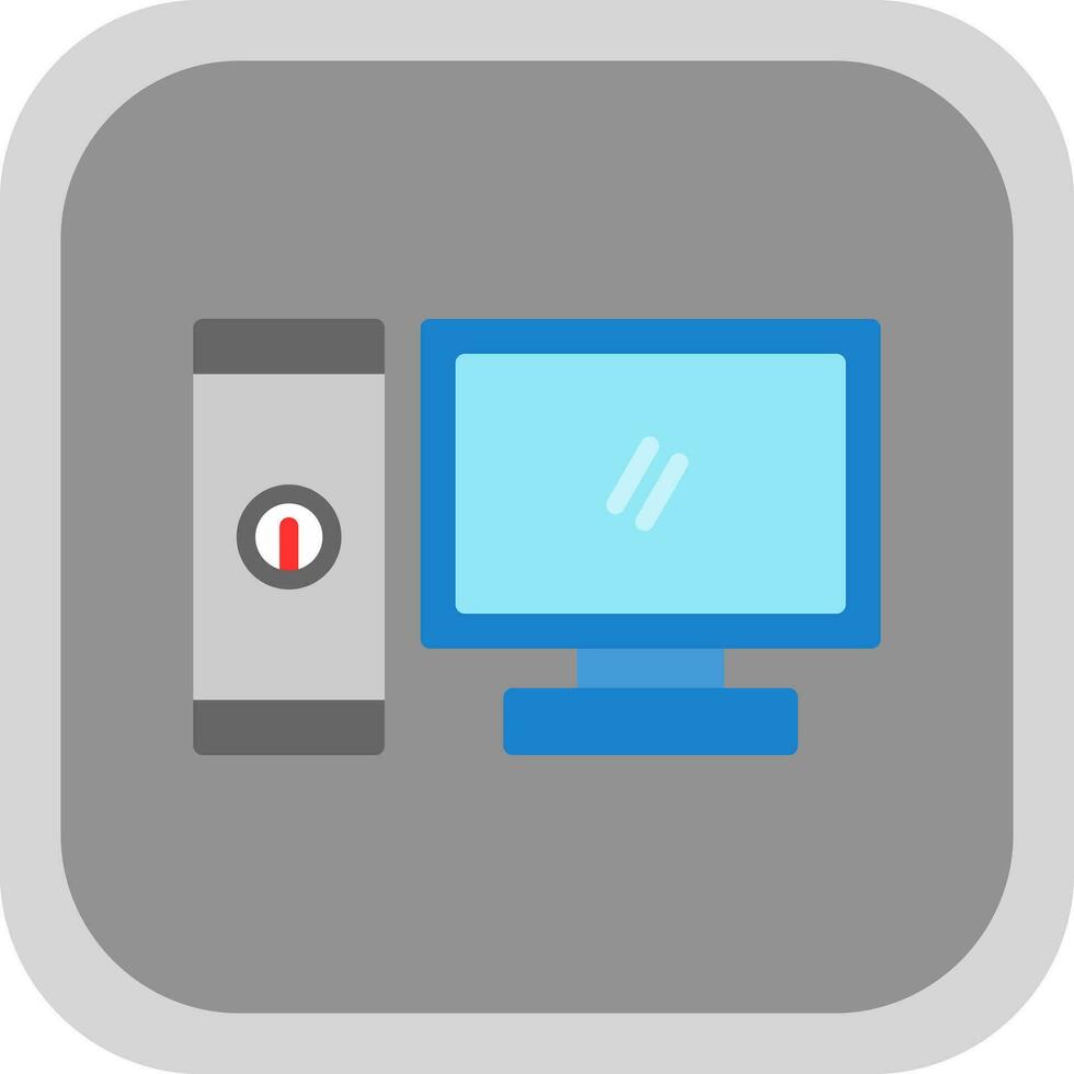 Computer Vector Icon Design