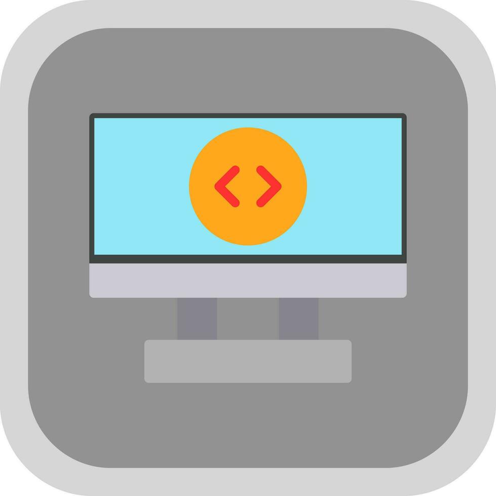 Remote Desktop Vector Icon Design