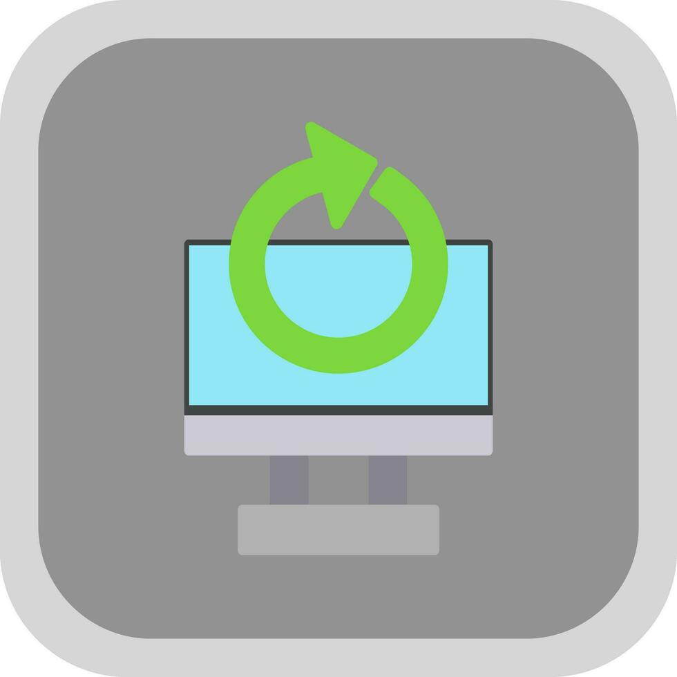 Data Recovery Vector Icon Design
