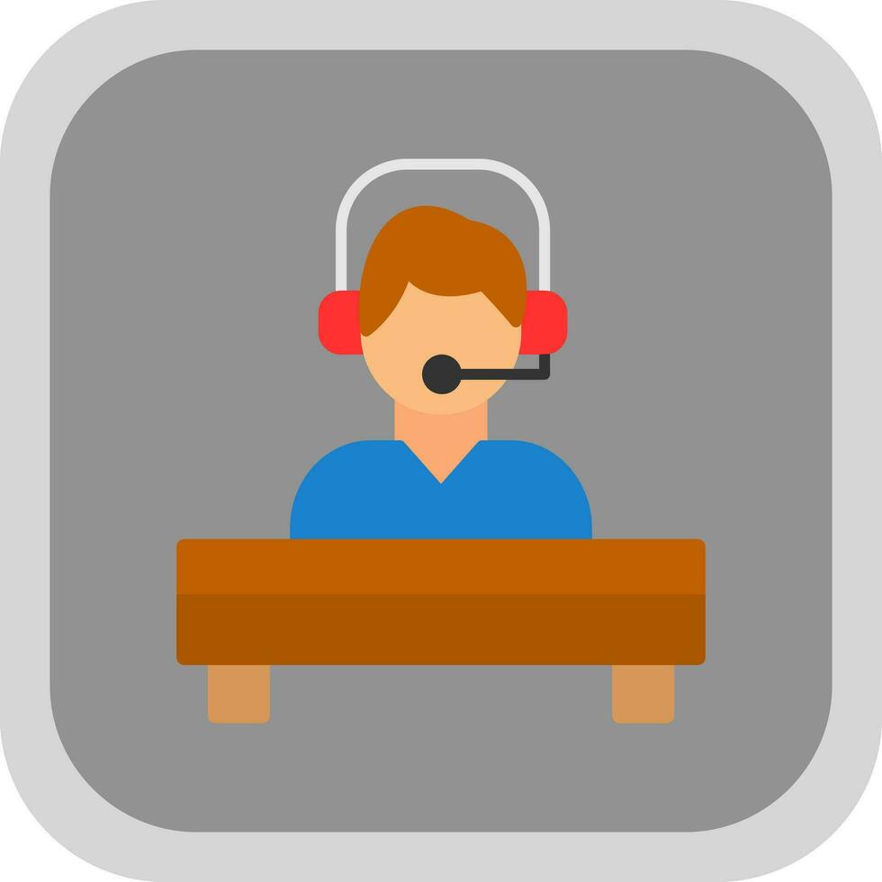 Help Desk Vector Icon Design
