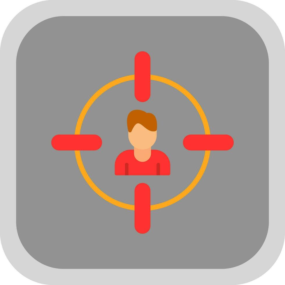 Target Audience Vector Icon Design